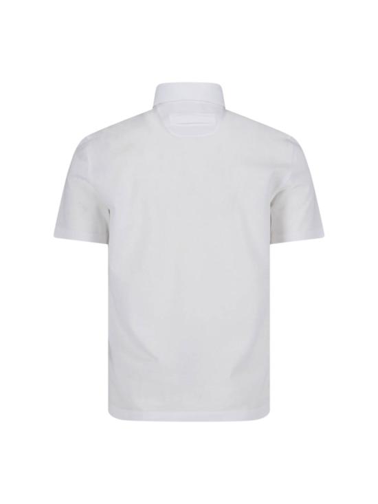 26SS 에르메네질도제냐 폴로 티셔츠 RUH348A3 H794N00 White - ERMENEGILDO ZEGNA