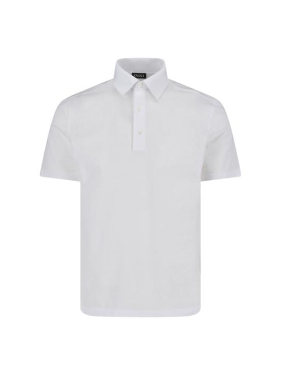 26SS 에르메네질도제냐 폴로 티셔츠 RUH348A3 H794N00 White
