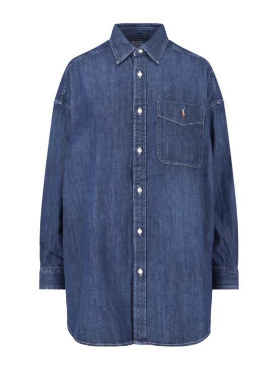 26SS 폴로 랄프로렌 데님 셔츠 211 959035001 Blue