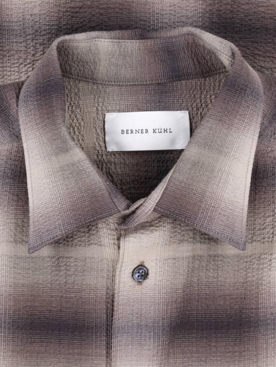 26SS 베르너 퀼 긴팔 셔츠 3 93S12061 Brown - BERNER KUHL