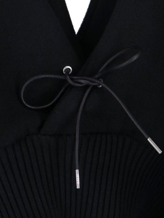 26SS 사카이 스웨터 26 08487001 Black - SACAI