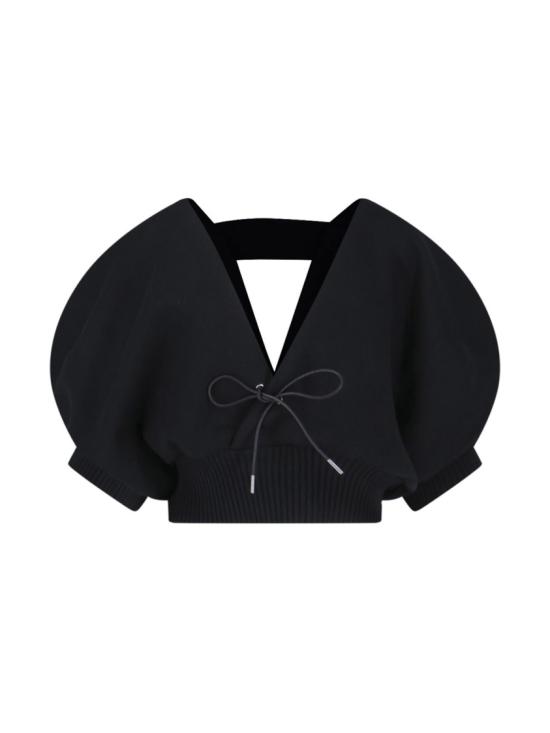26SS 사카이 스웨터 26 08487001 Black