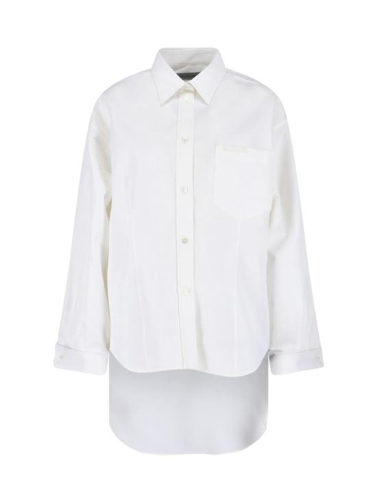 26SS 발렌시아가 클래식 셔츠 872318 TUM189000 White