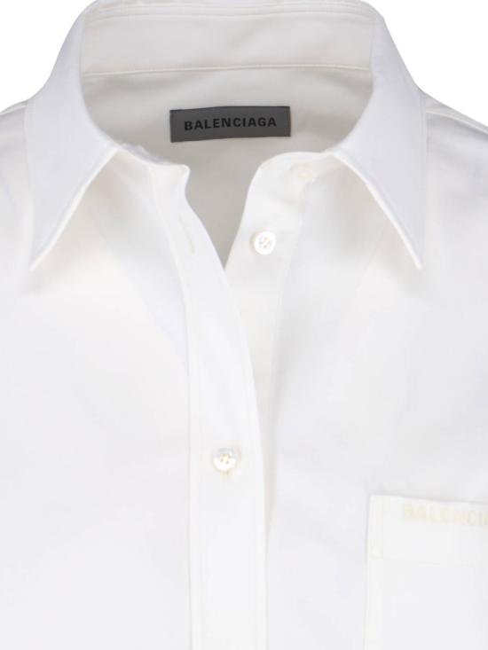 26SS 발렌시아가 클래식 셔츠 872318 TUM189000 White - BALENCIAGA