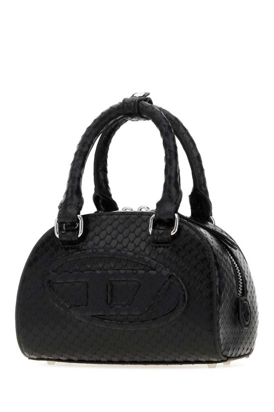 26SS 디젤 1DR 돔 크로스바디 백 X10369P8958 T8013 Black - DIESEL