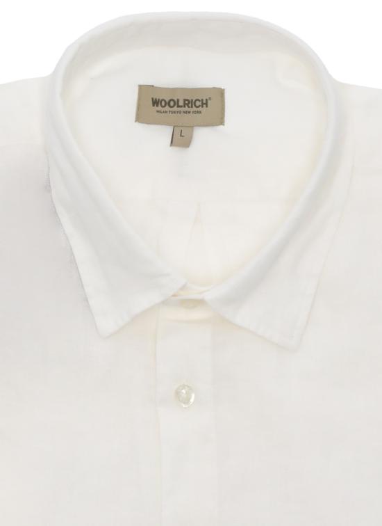 26SS 울리치 긴팔 셔츠 CFWOSI2013MRUT5284 UT52848270 Bianco - WOOLRICH