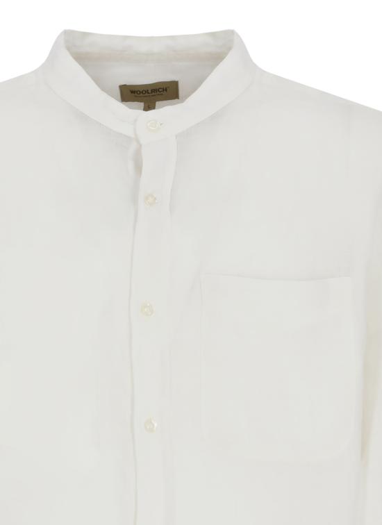 26SS 울리치 긴팔 셔츠 CFWOSI2034MRUT5284 UT52848270 Bianco - WOOLRICH