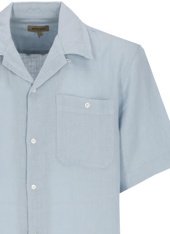 26SS 울리치 반팔 셔츠 CFWOSI2014MRUT5284 UT528430133 Celeste - WOOLRICH