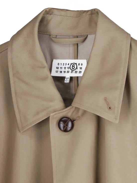 26SS MM6 메종마르지엘라 코트 SH2AA0024 M35887 124 Beige - MM6 MAISON MARGIELA