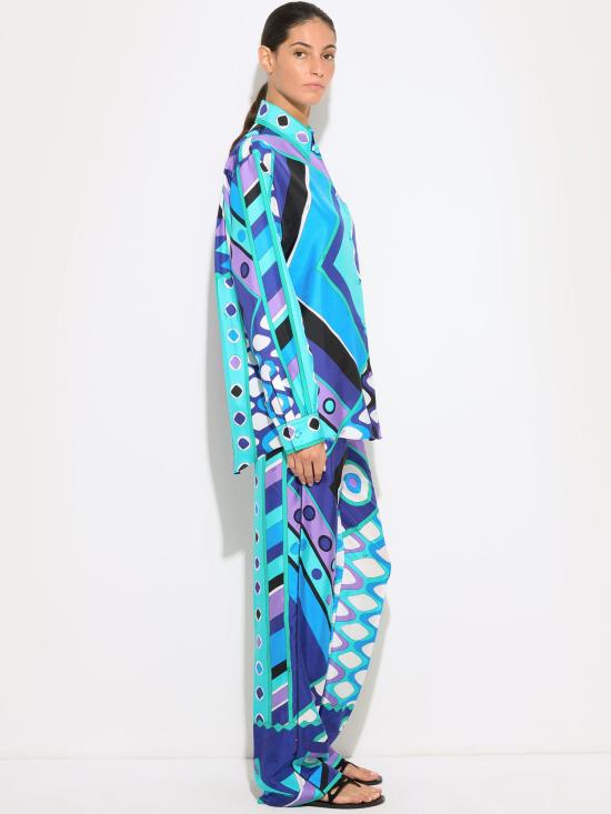 26SS 에밀리오푸치 블라우스 6HRJ106H853 021 Blu - EMILIO PUCCI