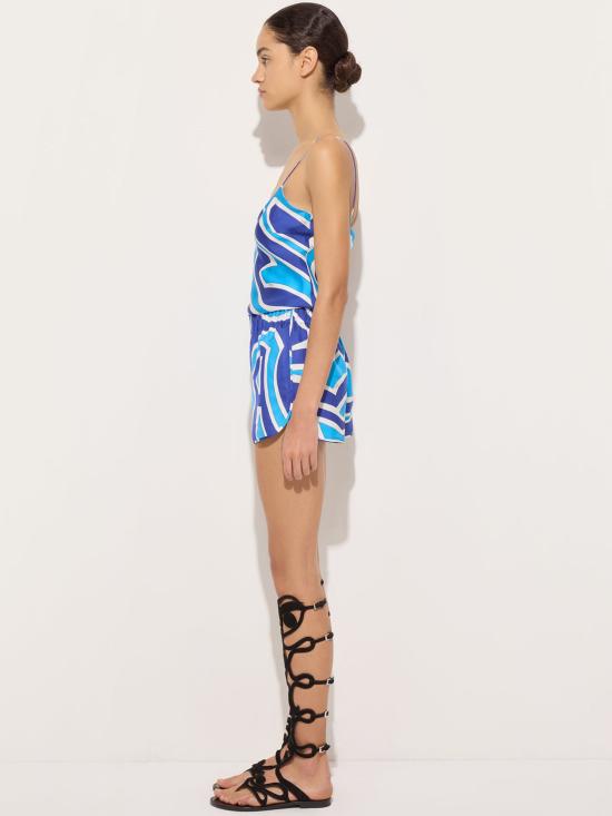 26SS 에밀리오푸치 숏팬츠 6HRU256H741 037 Blu - EMILIO PUCCI