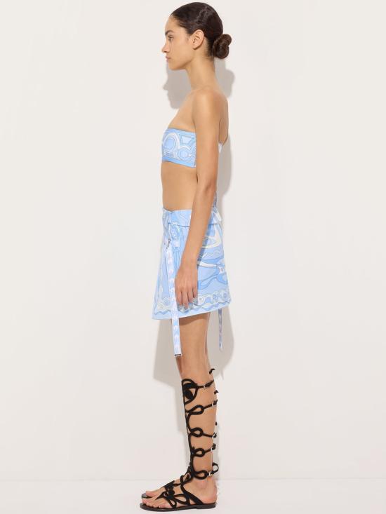 26SS 에밀리오푸치 숏 스커트 6HRV406H788 060 Azzurro - EMILIO PUCCI