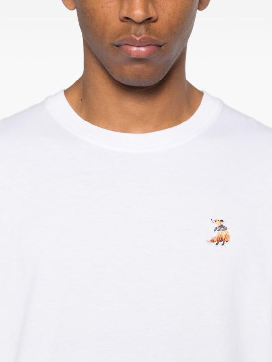 26SS 메종키츠네 드리밍 폭스 컴포트 티셔츠 QM00102KJ7026P100 WHITE DOM - MAISON KITSUNE