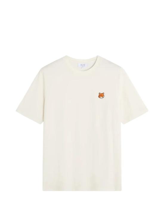 26SS 메종키츠네 폭스 헤드 레귤러 티셔츠 PM00107KJ70260063 NOBLE BEIGE DOM