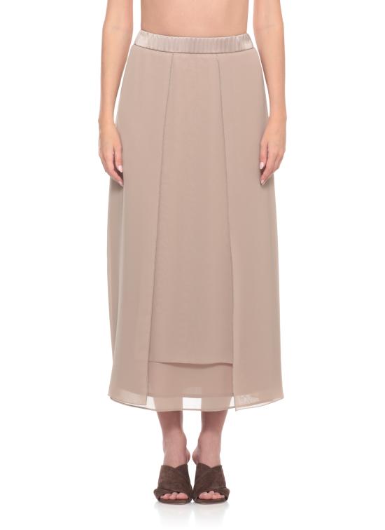 26SS 페세리코 롱 스커트 A05082 7309E49E Beige - PESERICO
