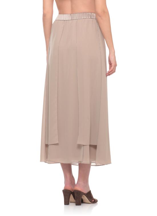 26SS 페세리코 롱 스커트 A05082 7309E49E Beige - PESERICO