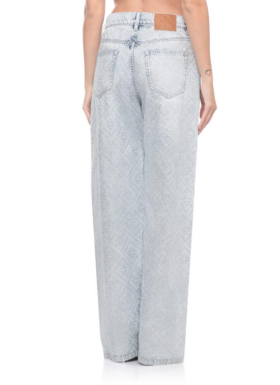 26SS 카사블랑카 데님 팬츠 WSS26DN02001 DENIM LIGHT WASH Celeste - CASABLANCA