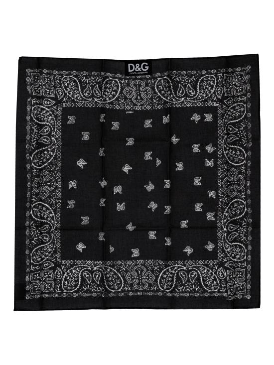 26SS 돌체앤가바나 머플러/스카프 DG0957510117706 BLK BLACK - DOLCE & GABBANA