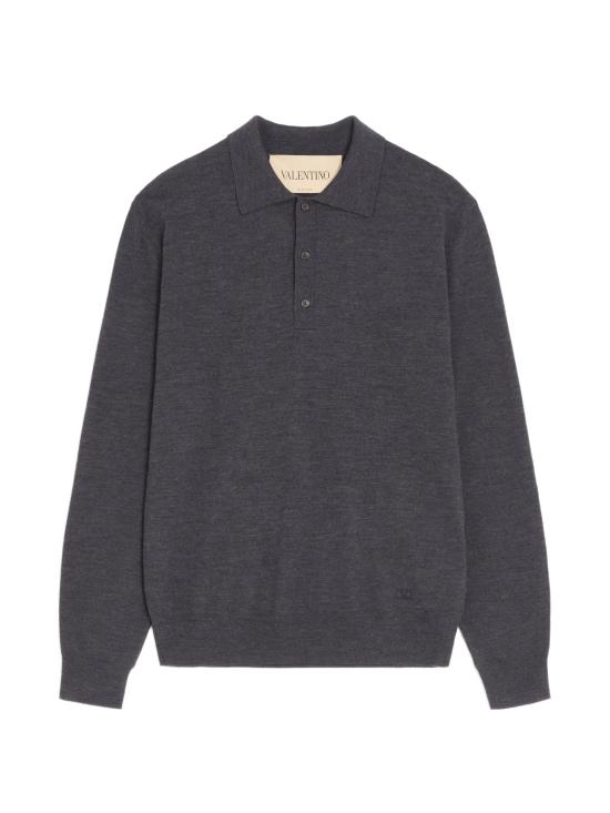 26FW 발렌티노 가라바니 폴로 티셔츠 9V3KP04UBH9 081 Grigio