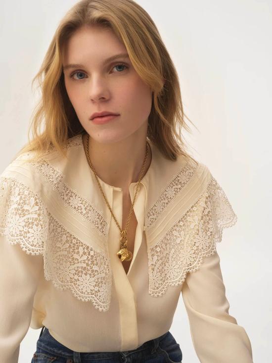 26FW 끌로에 목걸이/팬던트 CH25AJN03CB7 9DC Oro - CHLOE