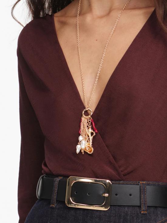 26FW 셀프 포트레이트 블라우스 PF26052BSBR BROWN MARRONE - SELF PORTRAIT