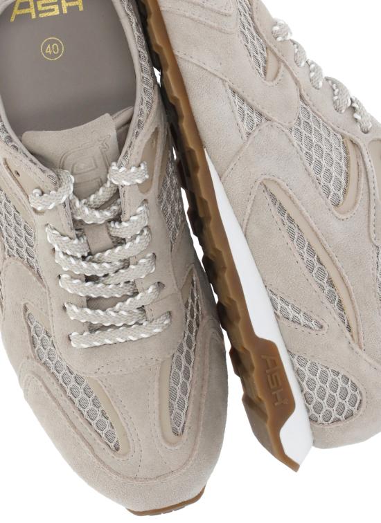 26SS 아쉬 스니커즈 KASARNET CALF SUEDEVAPOUR Beige - ASH