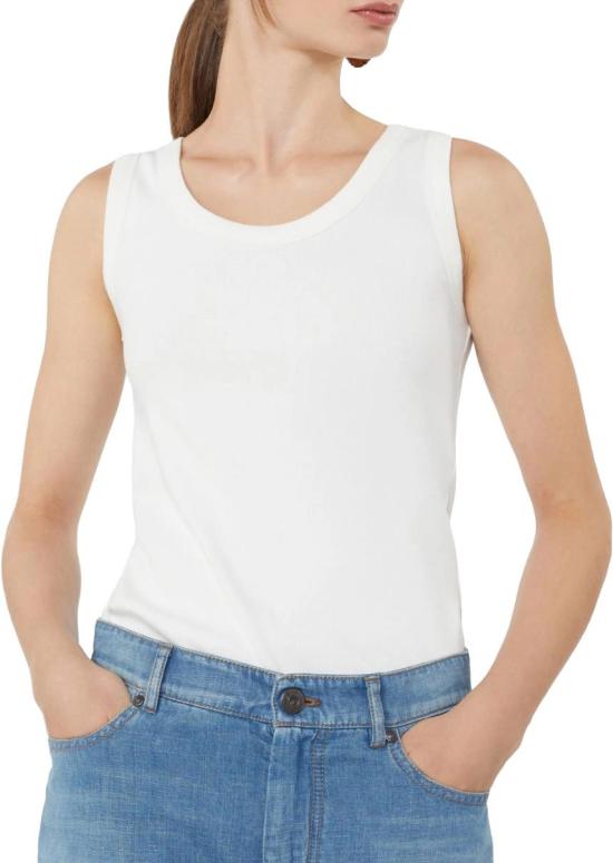 26SS 막스마라 민소매 티셔츠 2615941012600001 WHITE - MAX MARA