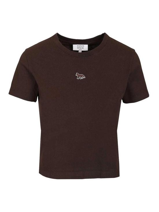 26SS 메종키츠네 베이비 폭스 베이비 티셔츠 MW00105KJ70260423 GANACHE DOM