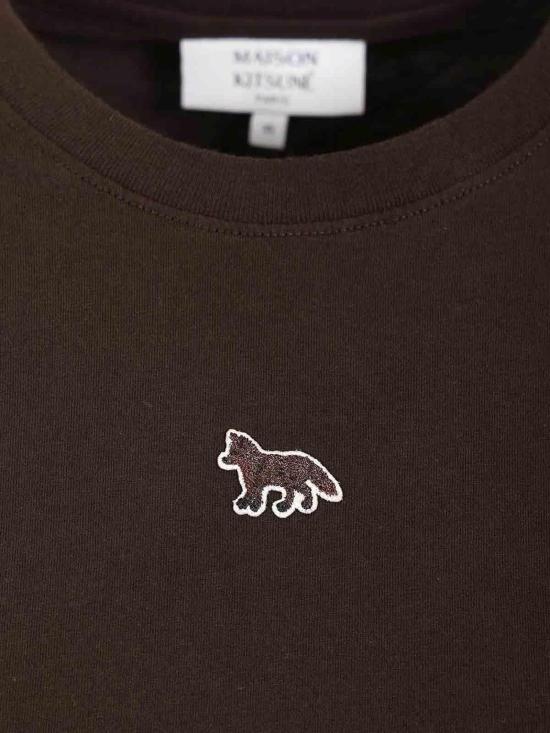 26SS 메종키츠네 베이비 폭스 베이비 티셔츠 MW00105KJ70260423 GANACHE DOM - MAISON KITSUNE