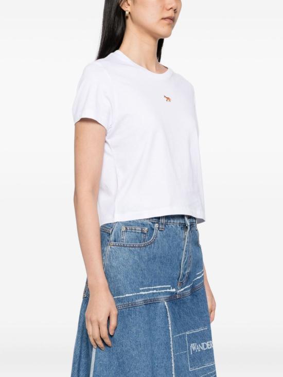 26SS 메종키츠네 베이비 폭스 베이비 티셔츠 PW00111KJ7026P100 WHITE DOM - MAISON KITSUNE