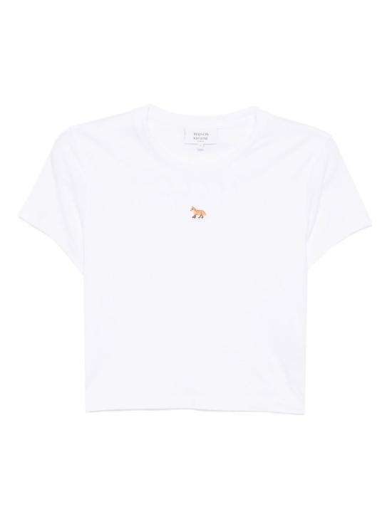 26SS 메종키츠네 베이비 폭스 베이비 티셔츠 PW00111KJ7026P100 WHITE DOM