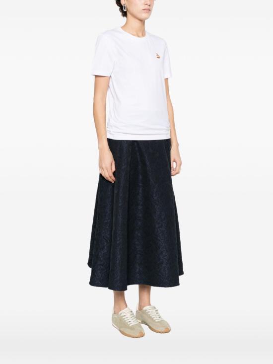 26SS 메종키츠네 드리밍 폭스 레귤러 티셔츠 QW00109KJ7026P100 WHITE DOM - MAISON KITSUNE
