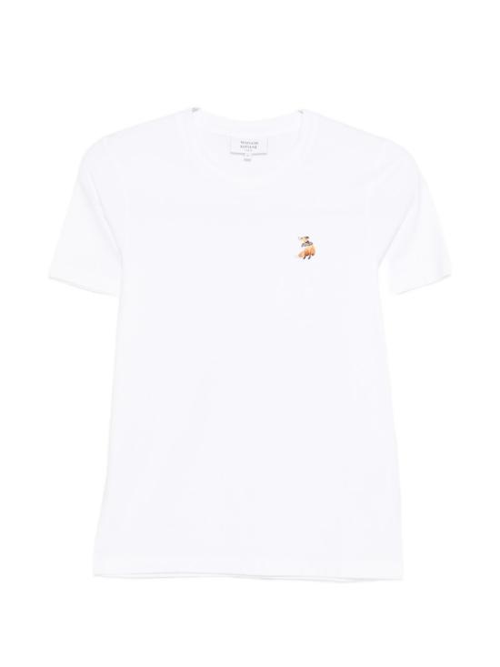26SS 메종키츠네 드리밍 폭스 레귤러 티셔츠 QW00109KJ7026P100 WHITE DOM