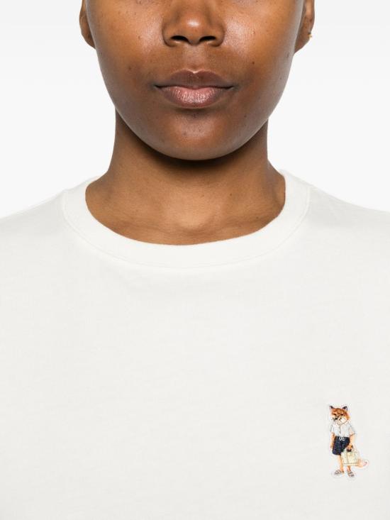 26SS 메종키츠네 드레스드 폭스 컴포트 티셔츠 QW00114KJ01190443 DOVE DOM - MAISON KITSUNE