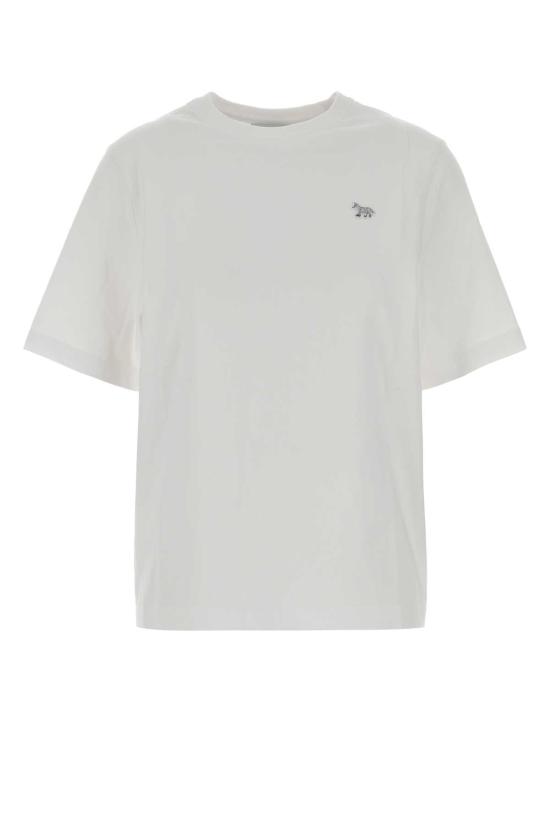26SS 메종키츠네 반팔 티셔츠 OW00130KJ0119P100 WHITE DOM