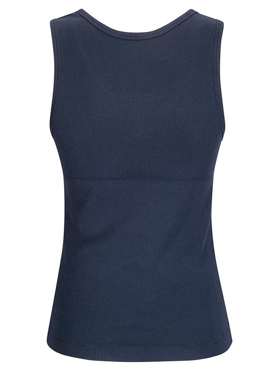 26SS 메종키츠네 베이비 폭스 립드 탱크탑 MW00121KA00330413 CLASSIC NAVY DOM - MAISON KITSUNE