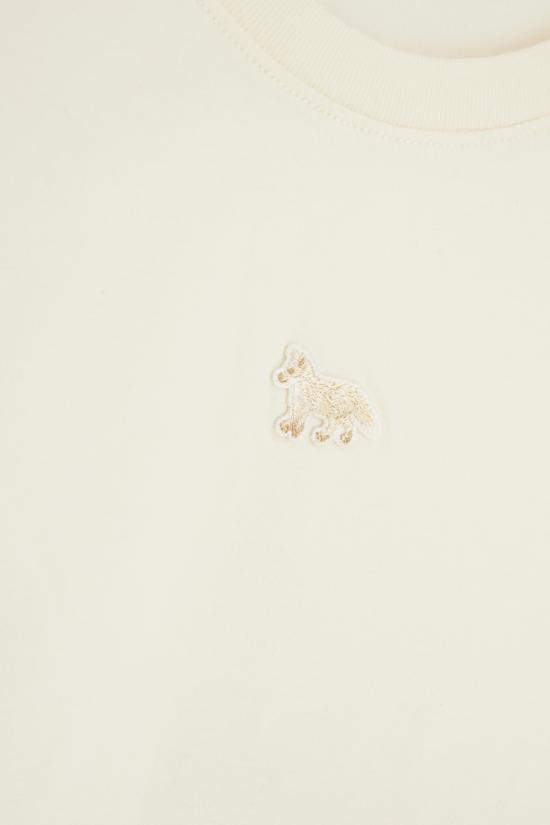 26SS 메종키츠네 베이비 폭스 베이비 티셔츠 MW00105KJ70260063 NOBLE BEIGE DOM - MAISON KITSUNE