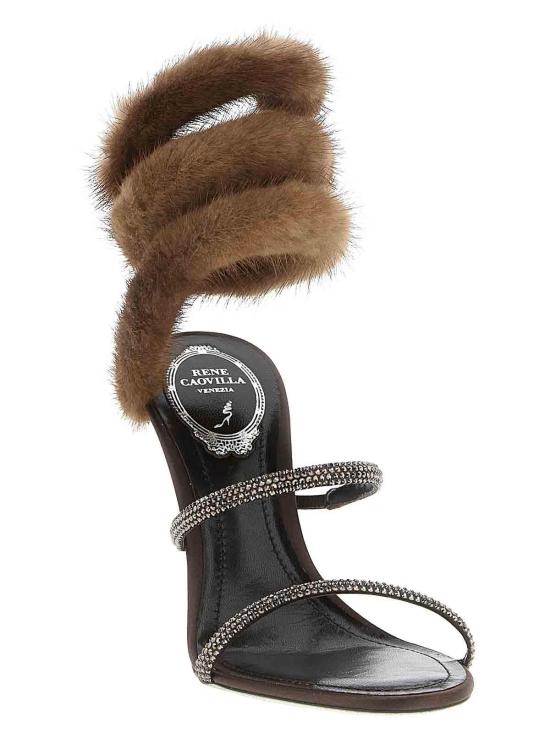 26FW 르네 카오빌라 샌들 C12646105RS06X920 Brown - RENE CAOVILLA