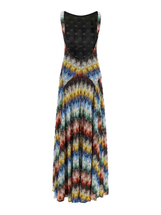 26SS 미소니 롱 원피스 DS26SG3PBR015JSMSNV Multicolour - MISSONI
