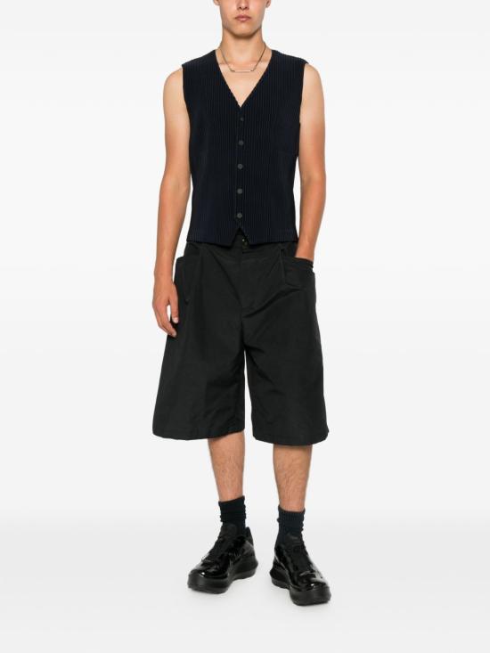 26SS 옴므 플리세 이세이 미야케 니트 베스트 HP67JE511 75 NAVY - HOMME PLISSE' ISSEY MIYAKE