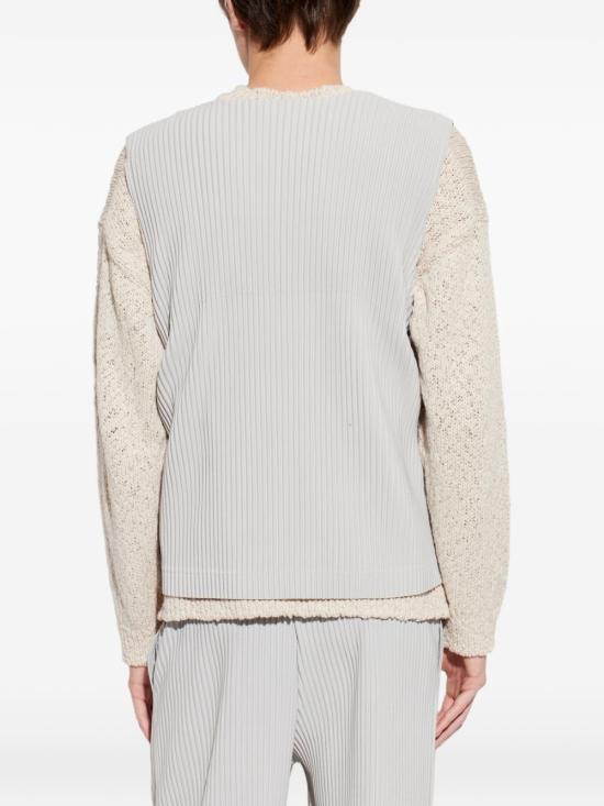 26SS 옴므 플리세 이세이 미야케 니트 베스트 HP67JE511 GREY - HOMME PLISSE' ISSEY MIYAKE
