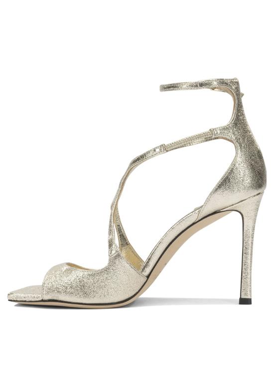 26FW 지미추 샌들 아지아 95mm  골드 - JIMMY CHOO