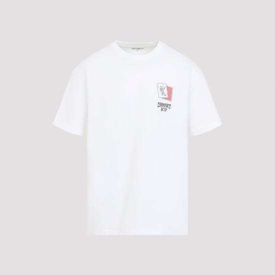 26FW 칼하트 WIP 반팔 티셔츠 I03689502XX WHITE