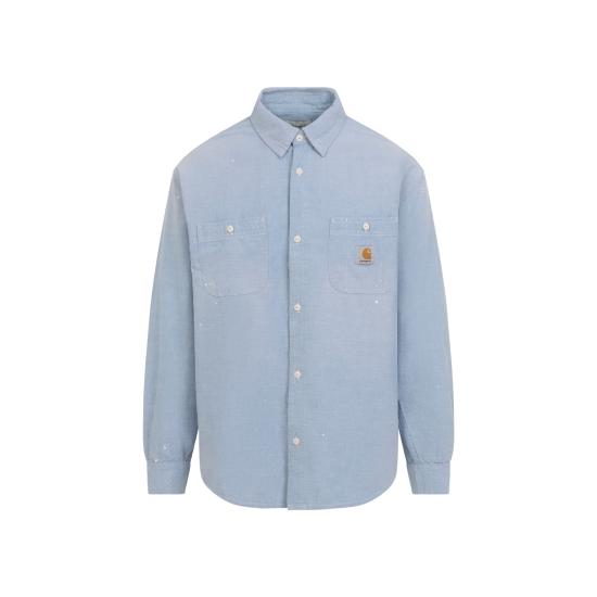 26FW 칼하트 WIP 데님 셔츠 I036919010L BLUE - CARHARTT WIP