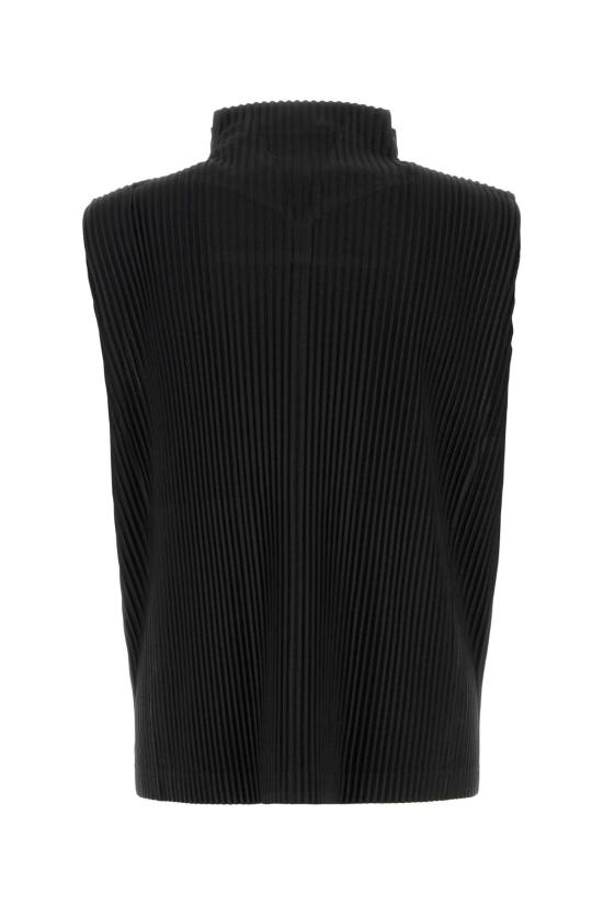 26SS 옴므 플리세 이세이 미야케 민소매 티셔츠 HP66JE043 15 Black - HOMME PLISSE' ISSEY MIYAKE