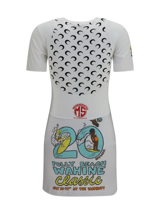 26SS 마린세르 숏 원피스 WDR484AUJER0003 WH10 WHITE - MARINE SERRE