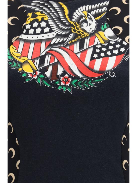 26SS 마린세르 숏 원피스 WDR484AUJER0003 BK87 BLACK - MARINE SERRE