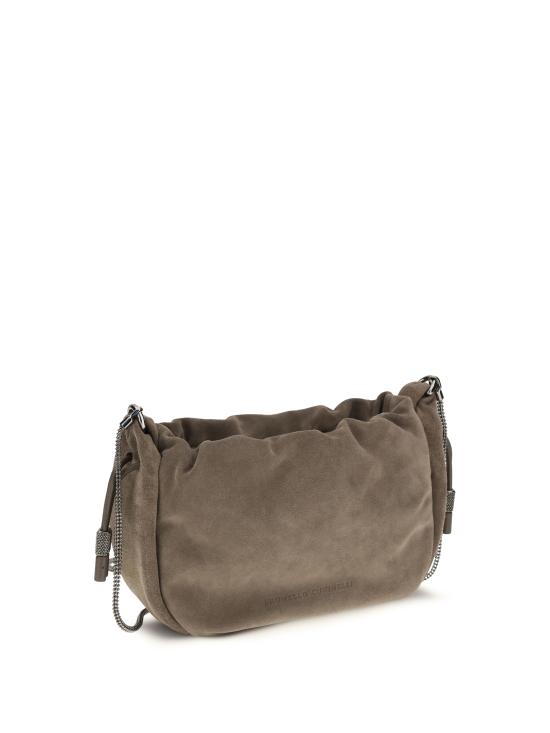 26SS 브루넬로 쿠치넬리 크로스백 MBHID2667 C8187 BROWN - BRUNELLO CUCINELLI