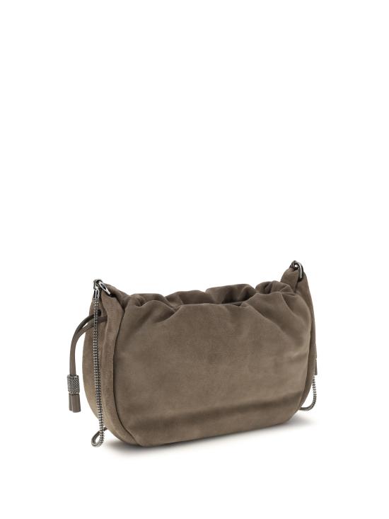 26SS 브루넬로 쿠치넬리 크로스백 MBHID2667 C8187 BROWN - BRUNELLO CUCINELLI