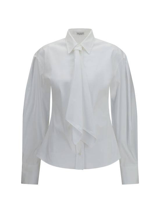 26FW 브루넬로 쿠치넬리 셔츠 MP091M3A46 C159 WHITE